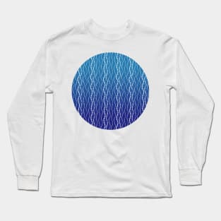 Blue Flow Long Sleeve T-Shirt